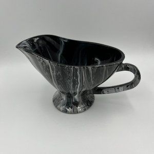 Pour Painted and glazed with Resin Gravy Boat 320ml (10 3/4 oz)